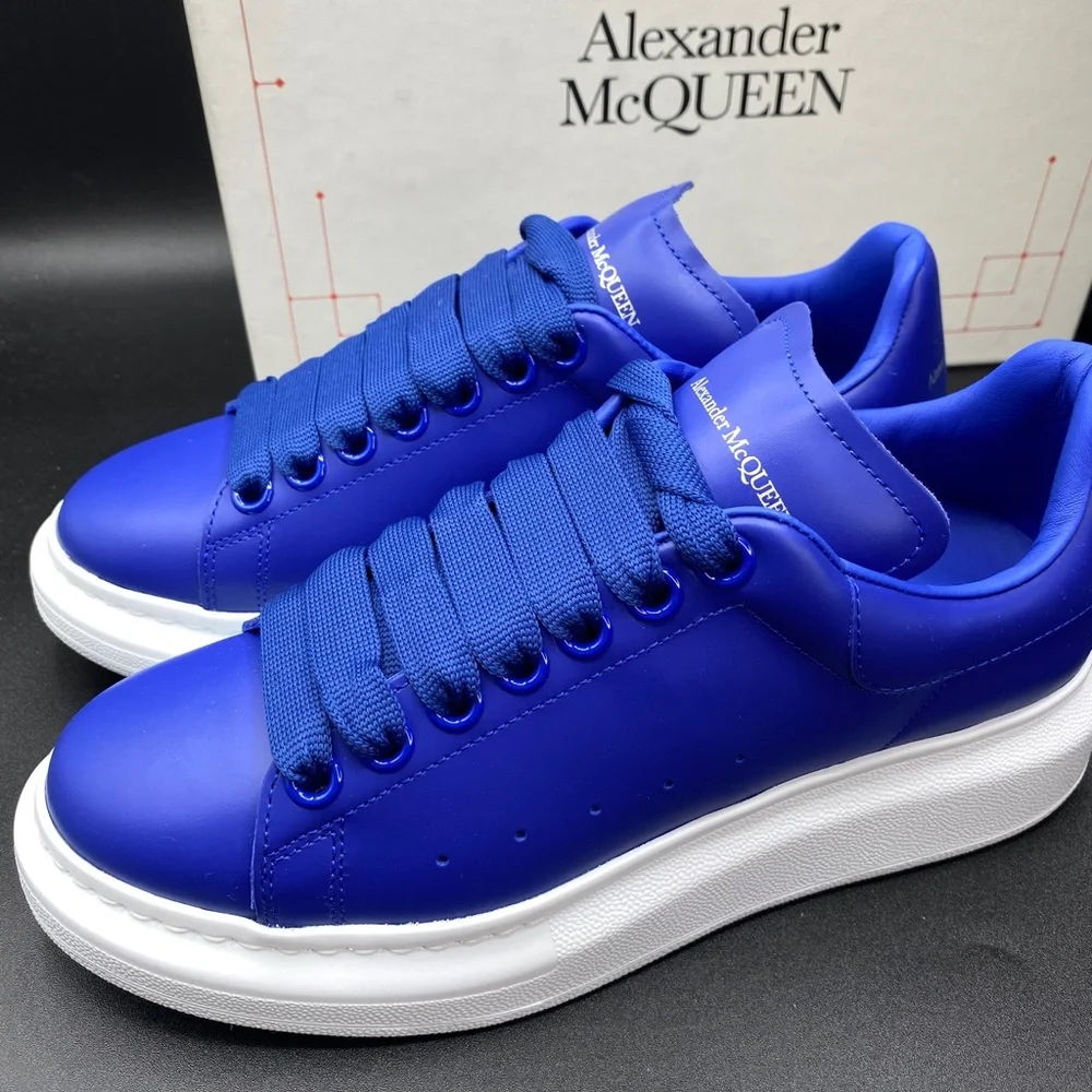 💙Host Picked💙Alexander McQueen Women’s Oversized Sneakers Size 7.5 AUTHENTIC - Picture 5 of 9